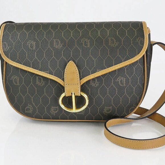 ❤️CHRISTIAN DIOR Black Honey Comp Crossbody Bag❤️ - Picture 2 of 14